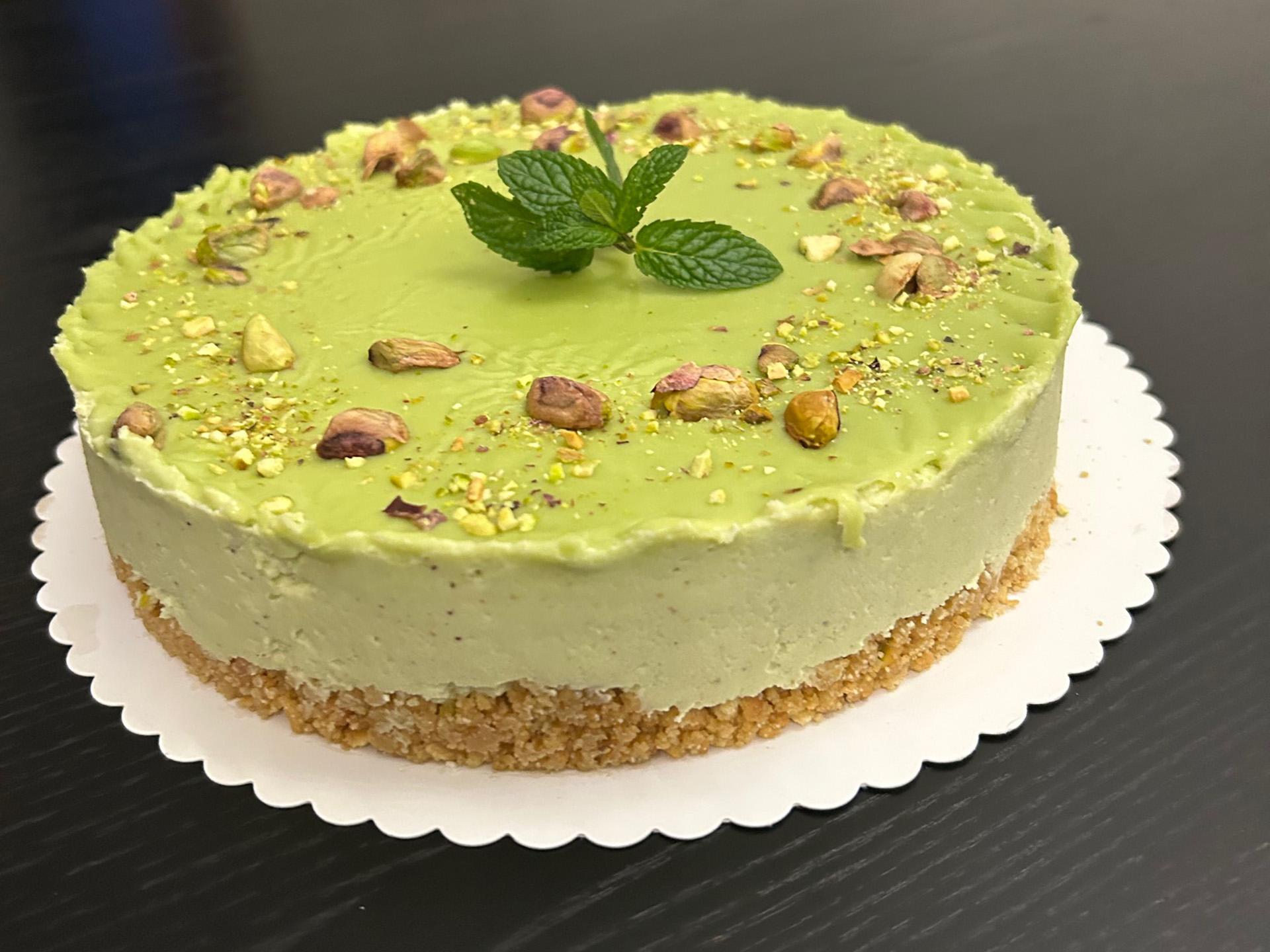 Cheesecake pistácie